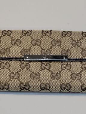 Gucci Brown Trifold Wallet